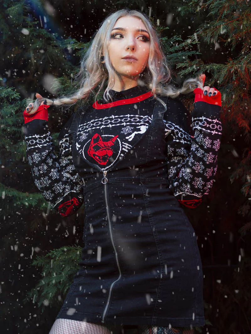 Rocking Christmas Knitted Jumper - Image 3